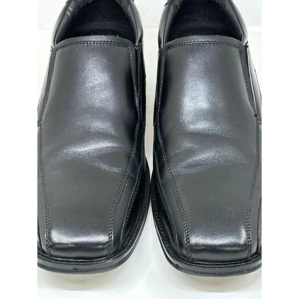 Dockers Loafers Black Slip On Square Toe Dress Shoes 10.5M Men